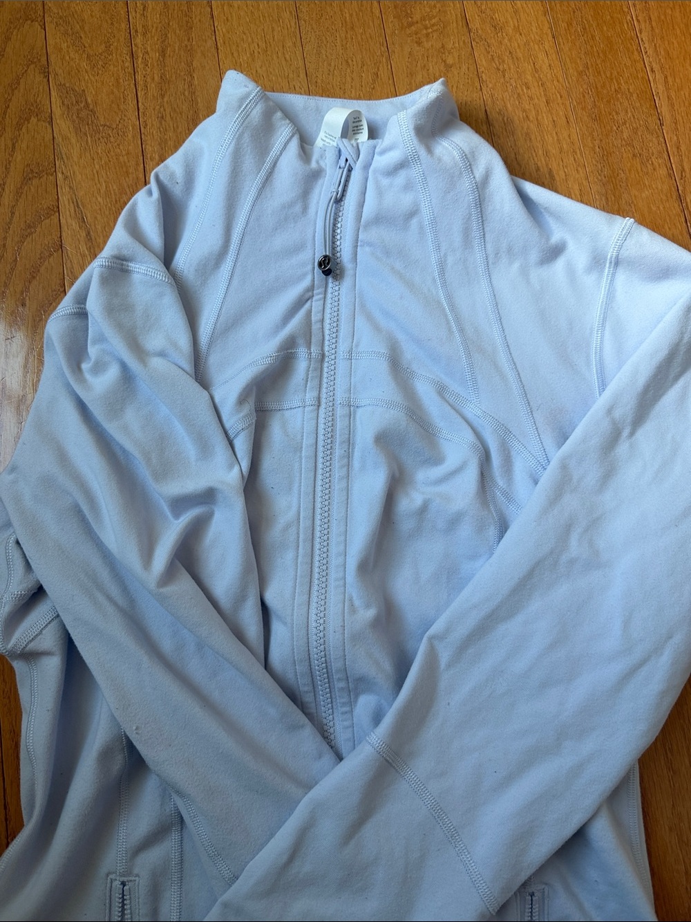 lululemon define jacket, light blue/lavender, size 8, worn once